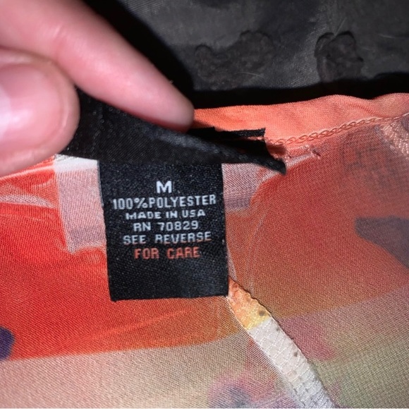 Coral Pencil Skirt With A Off Shoulder Polyester Summer Top - Picture 7 of 7